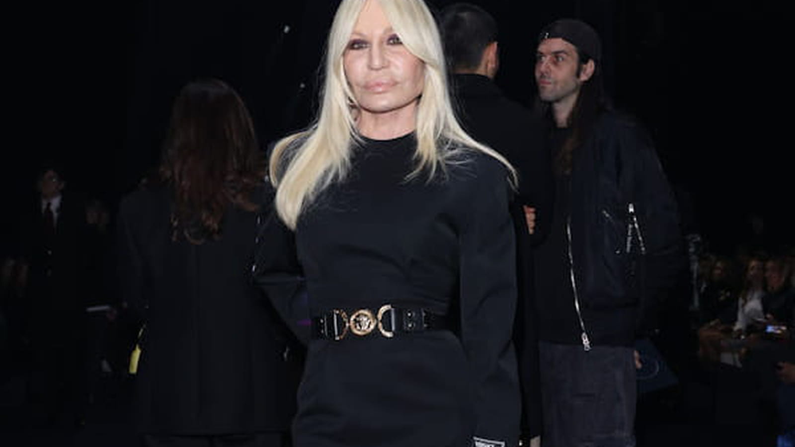 Donatella Versace le 22 février 2023
