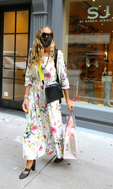 TOP&nbsp;: Sarah Jessica Parker en robe fleurie