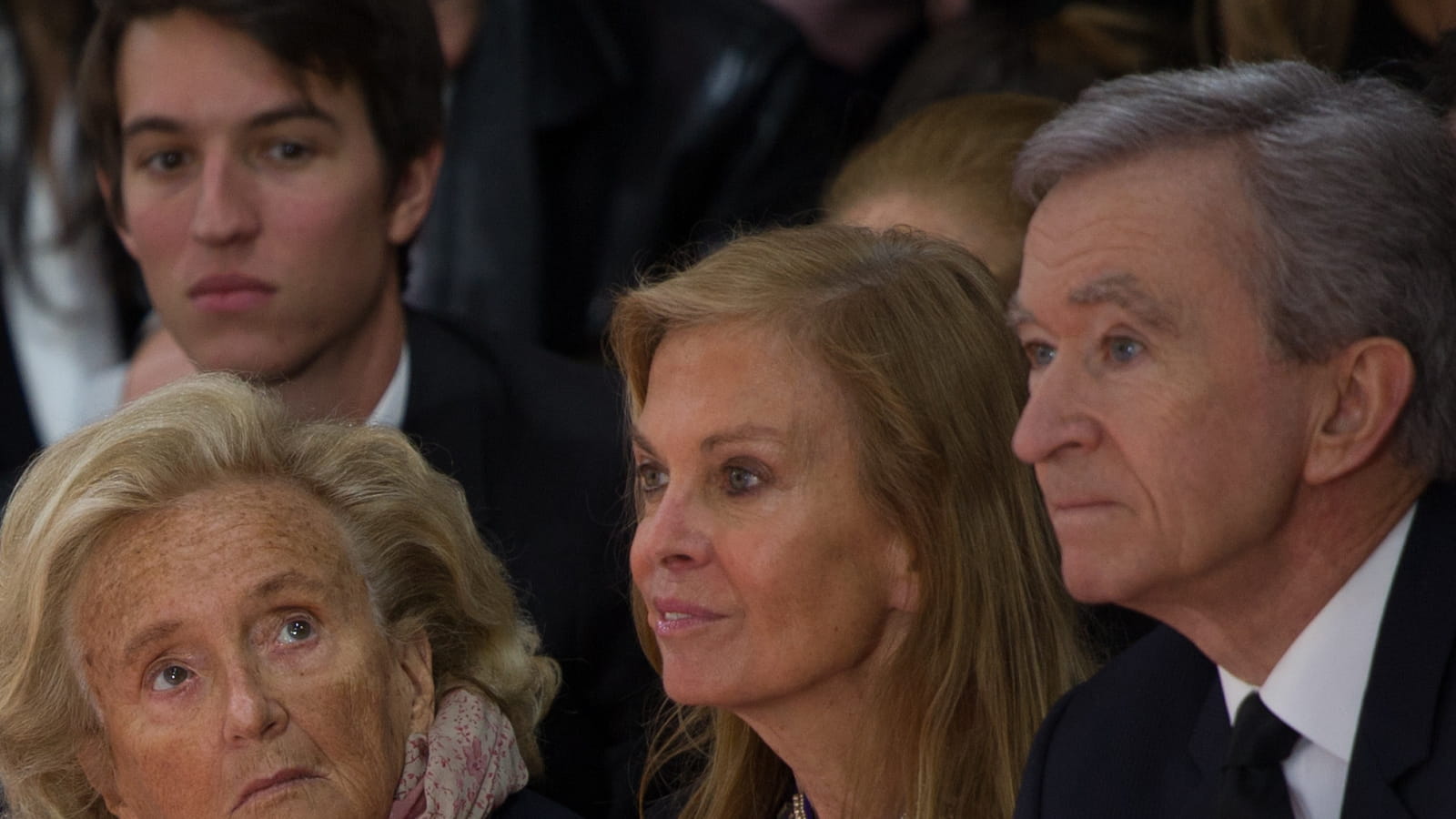 Bernadette Chirac et Bernard Arnault