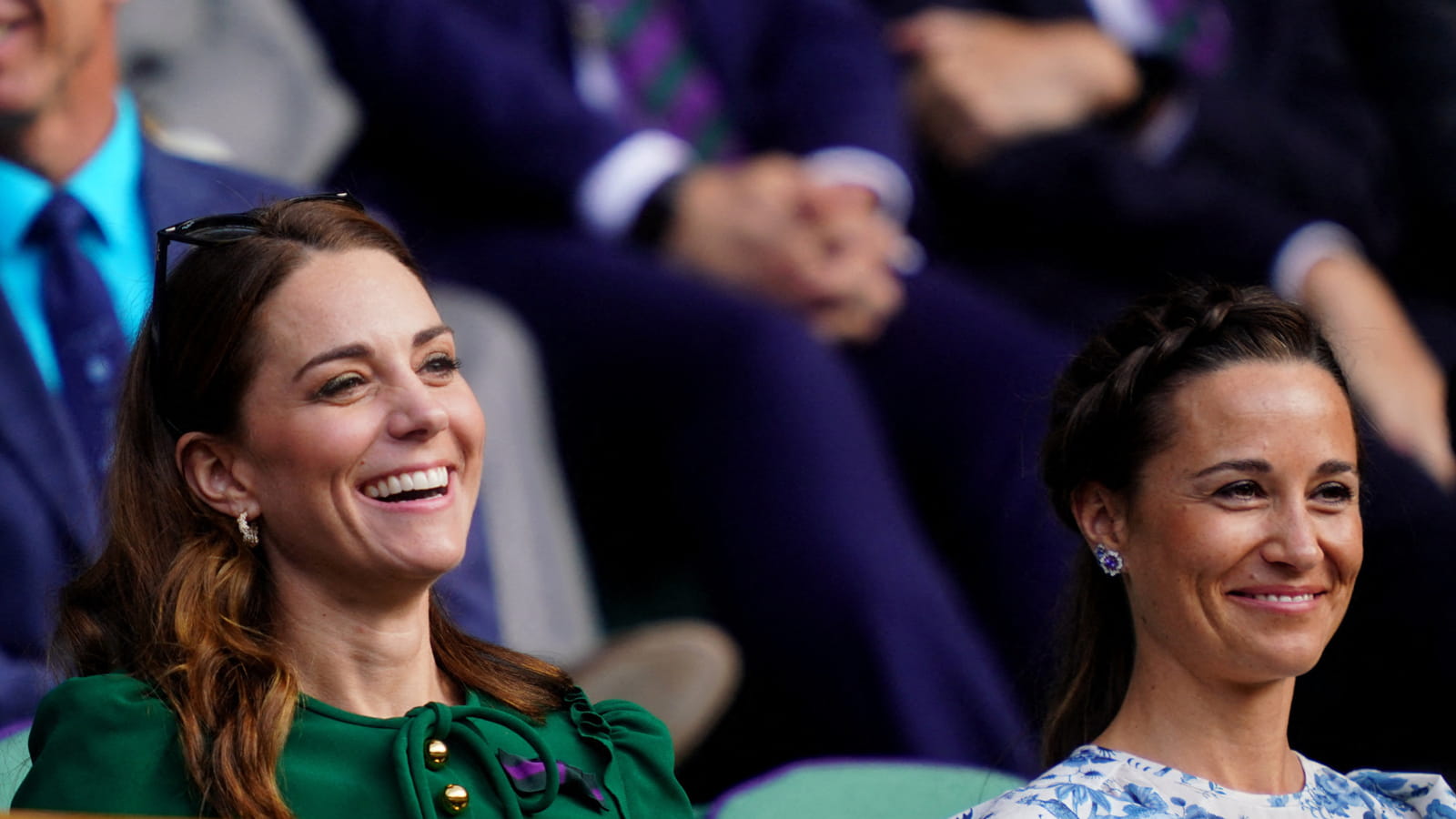 La coiffure tressée et le brushing parfait des sœurs Middleton