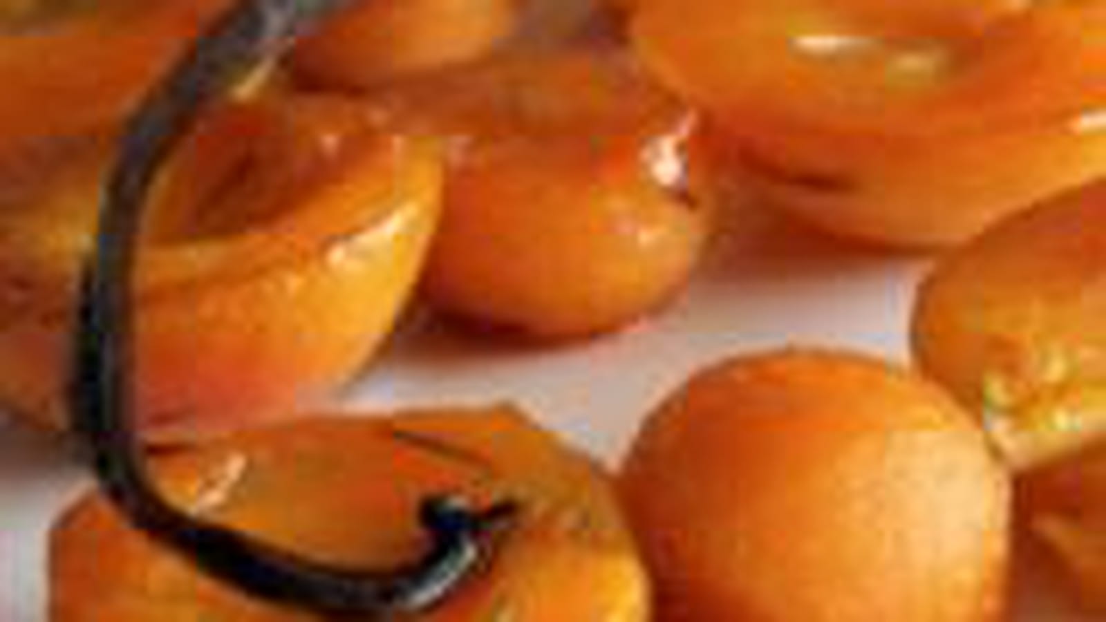 Brochette abricot-melon-miel