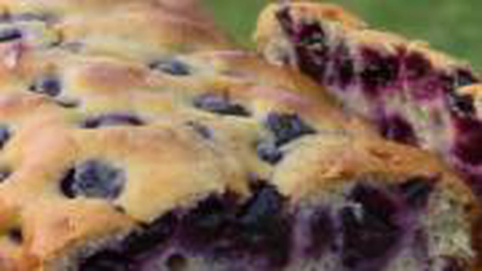 Cake aux bleuets