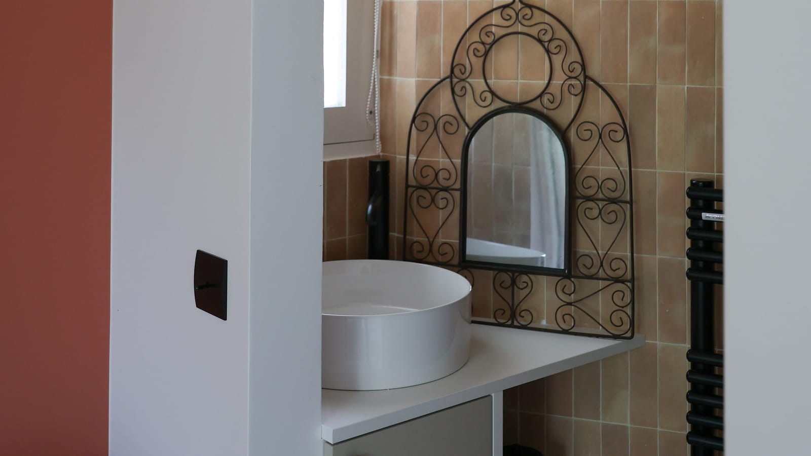 Cabinet de toilettes après