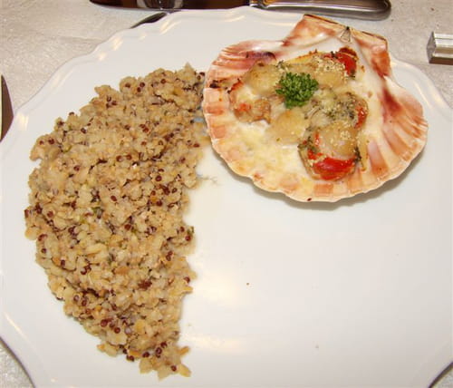 Coquilles Saint-Jacques à la provençale