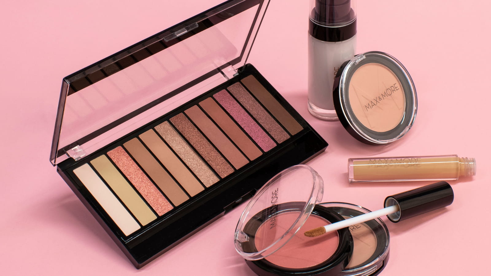 Palette Ombres à Paupières, Max&More par Action