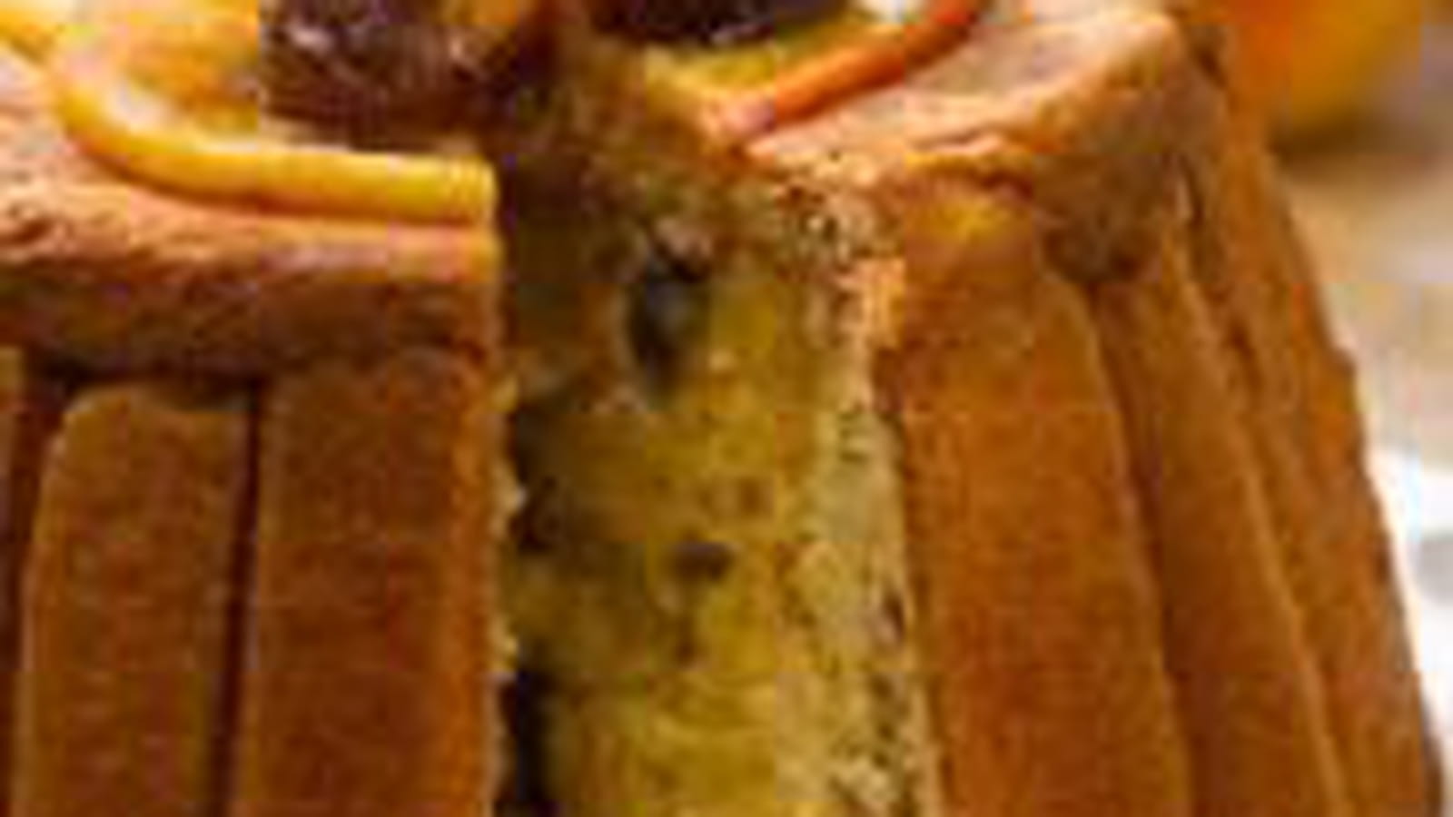 Charlotte aux pommes, châtaignes et fruits secs