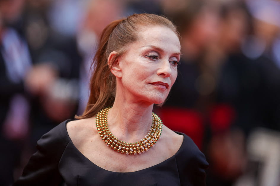 Le fin trait d'eyeliner d'Isabelle Huppert