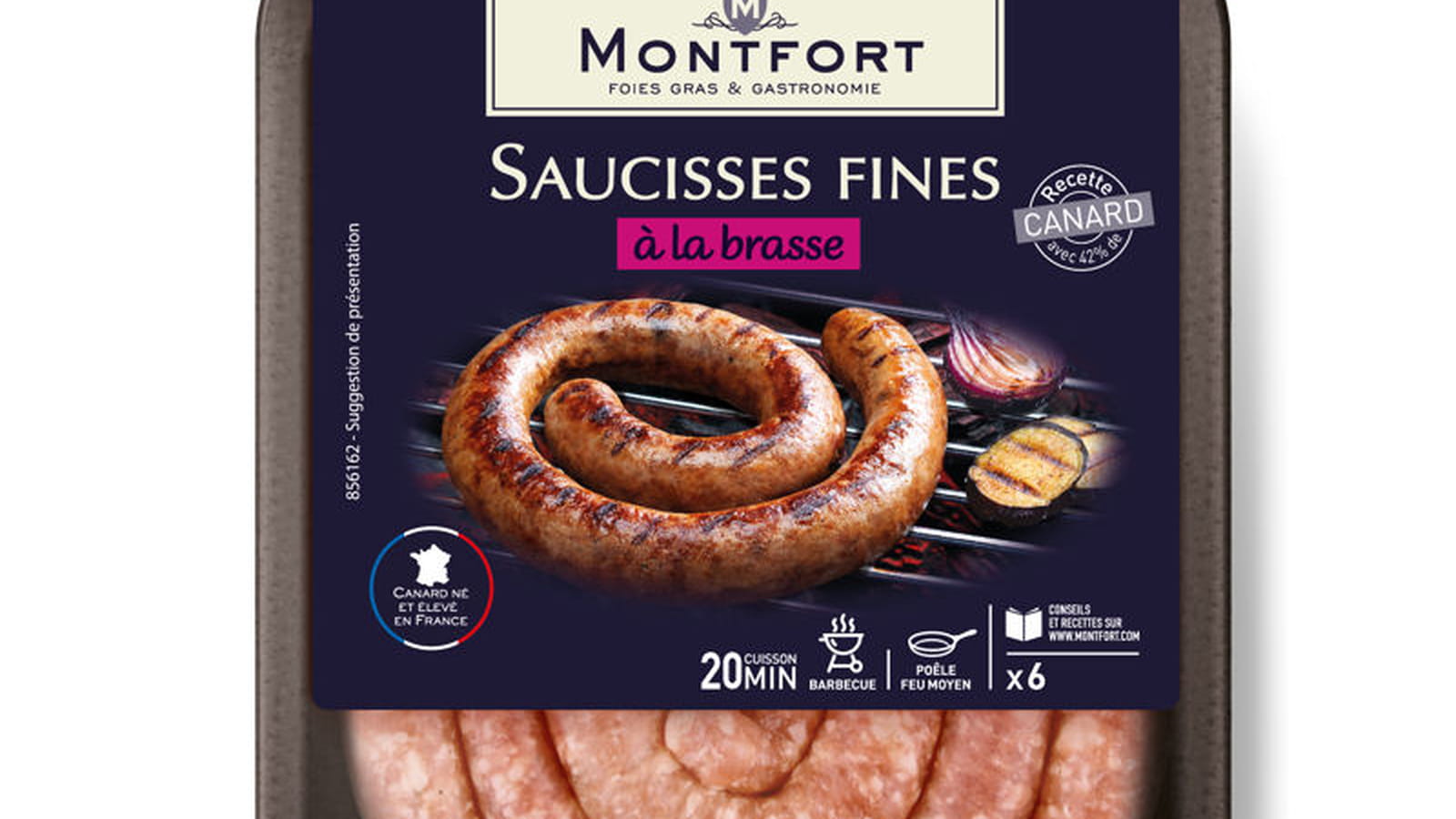 Saucisse à la brasse de Montfort