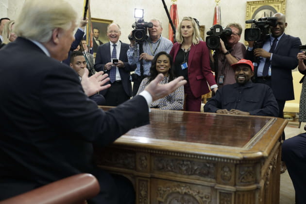 Donald Trump et Kanye West, en grande conversation