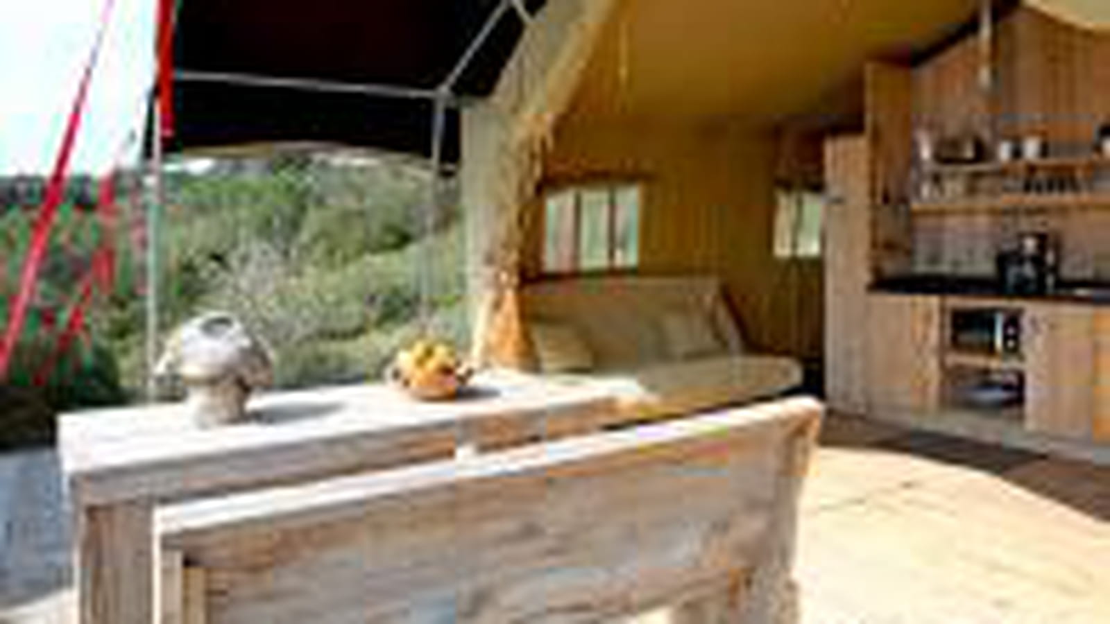 Dans un lodge