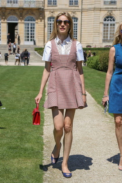 Natalia Vodianova au d&eacute;fil&eacute; Christian Dior