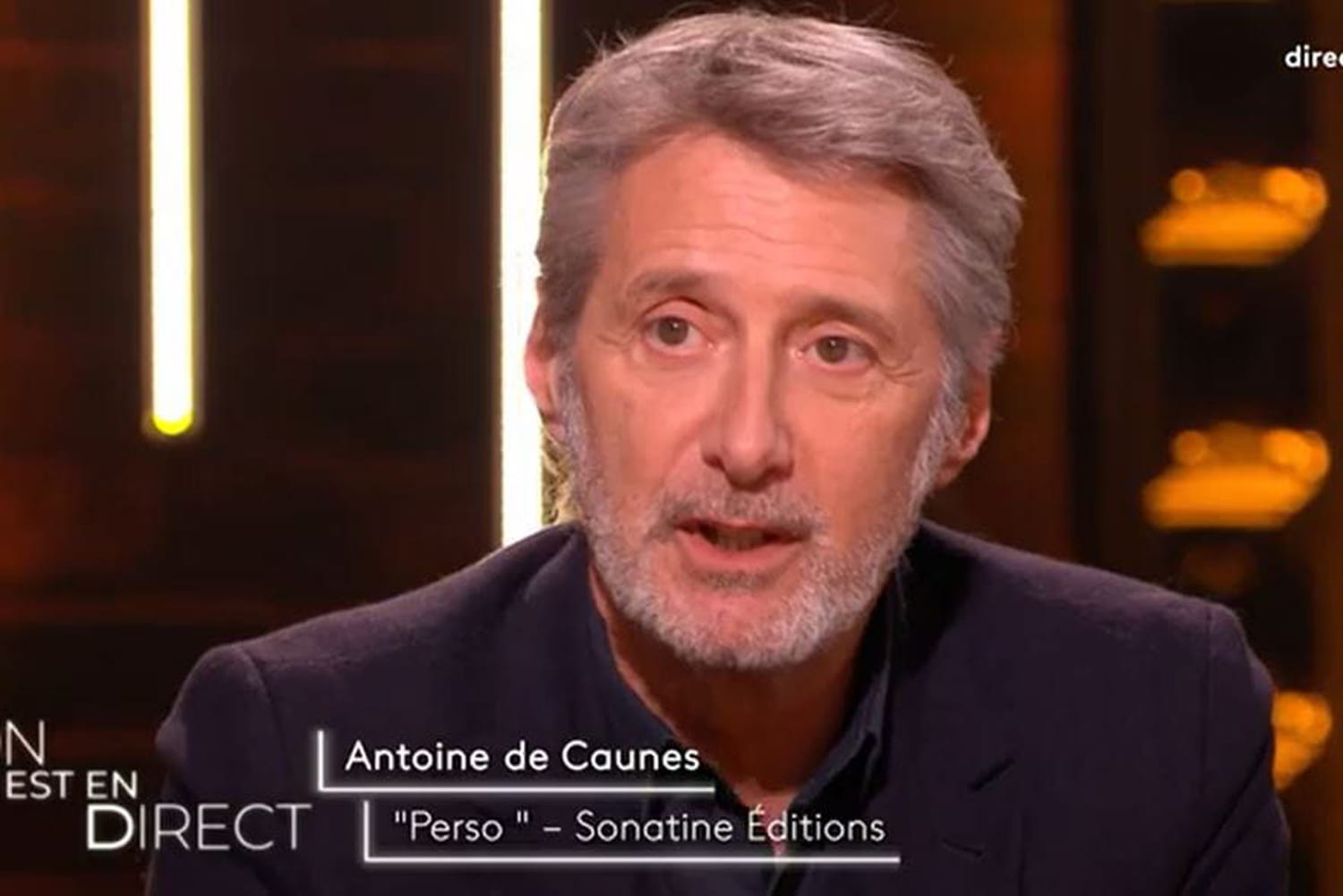 Antoine de Caunes "n'avait plus goût à rien" : confidences sur sa "dépression"