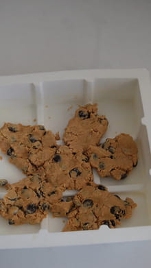 Tablette de chocolat cookie dough : Etape 2