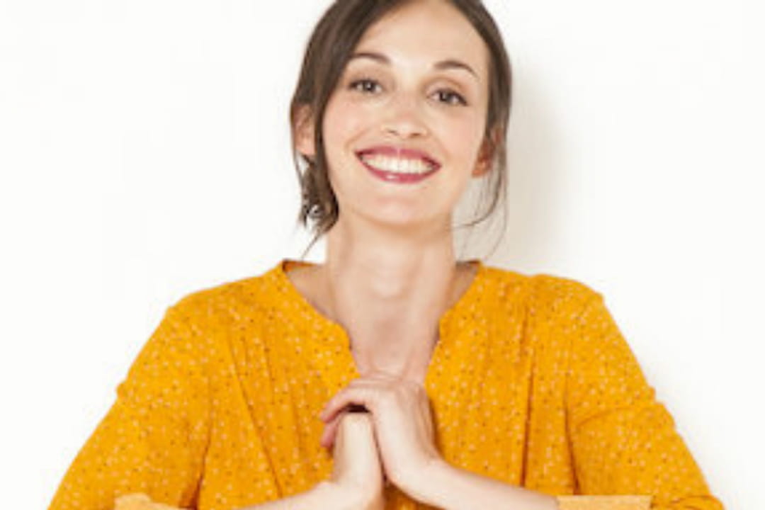 Chemisier Camaïu Liberty - Imprimé TON Gris Jaune - Coton - Taille 38 - Occasion Très Bon État