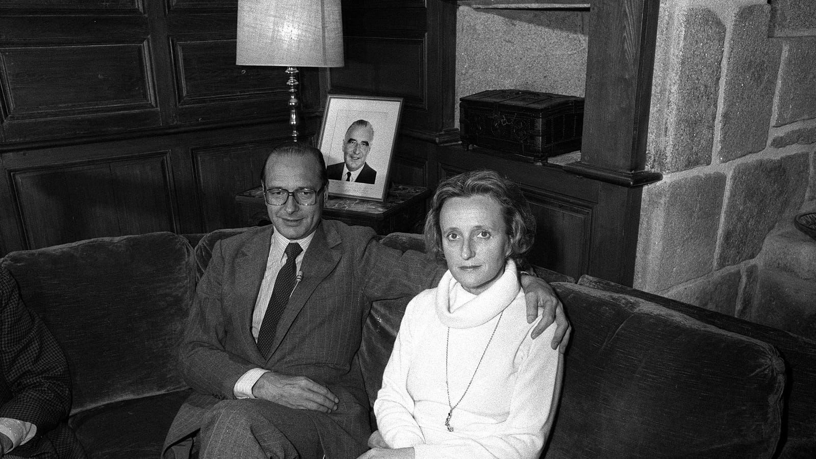 Jacques et Bernadette Chirac