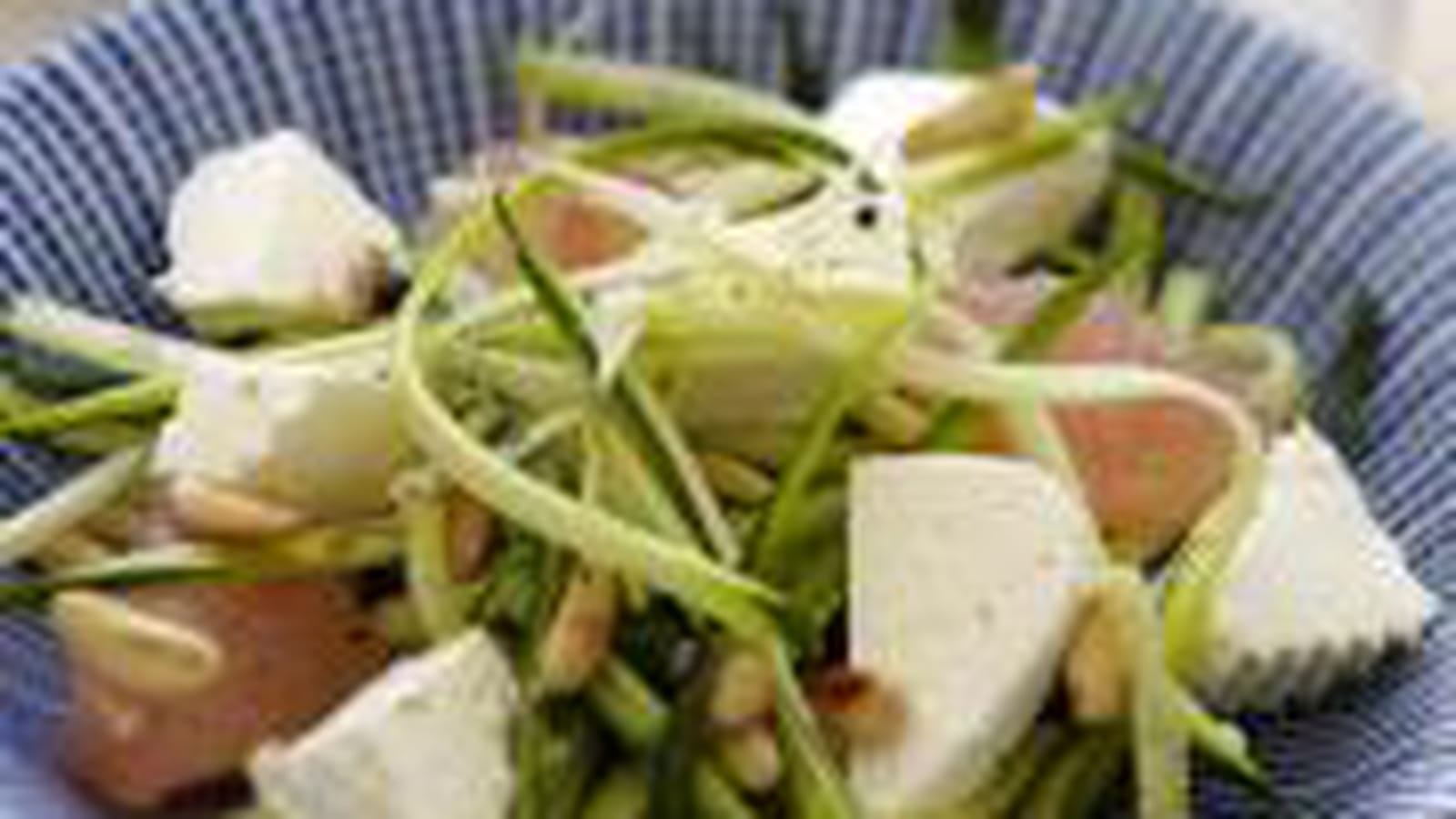Salade de courgettes au Caprice des Anges