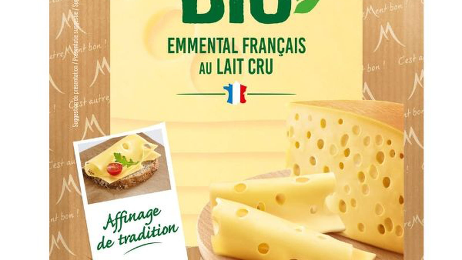  L'emmental Français bio d'Entremont  