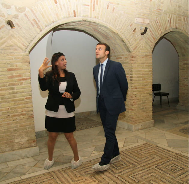 Emmanuel Macron, touriste attentif