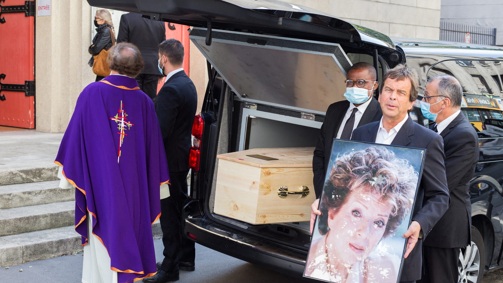 Les obsèques de Marthe Mercadier