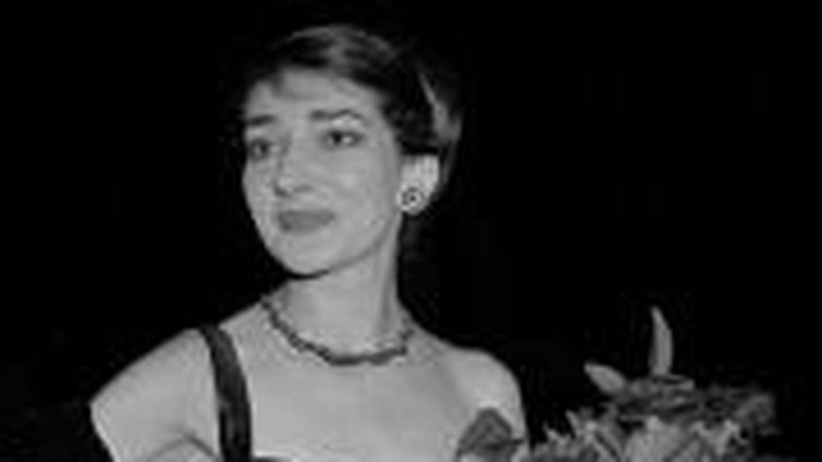 Maria Callas recompensée