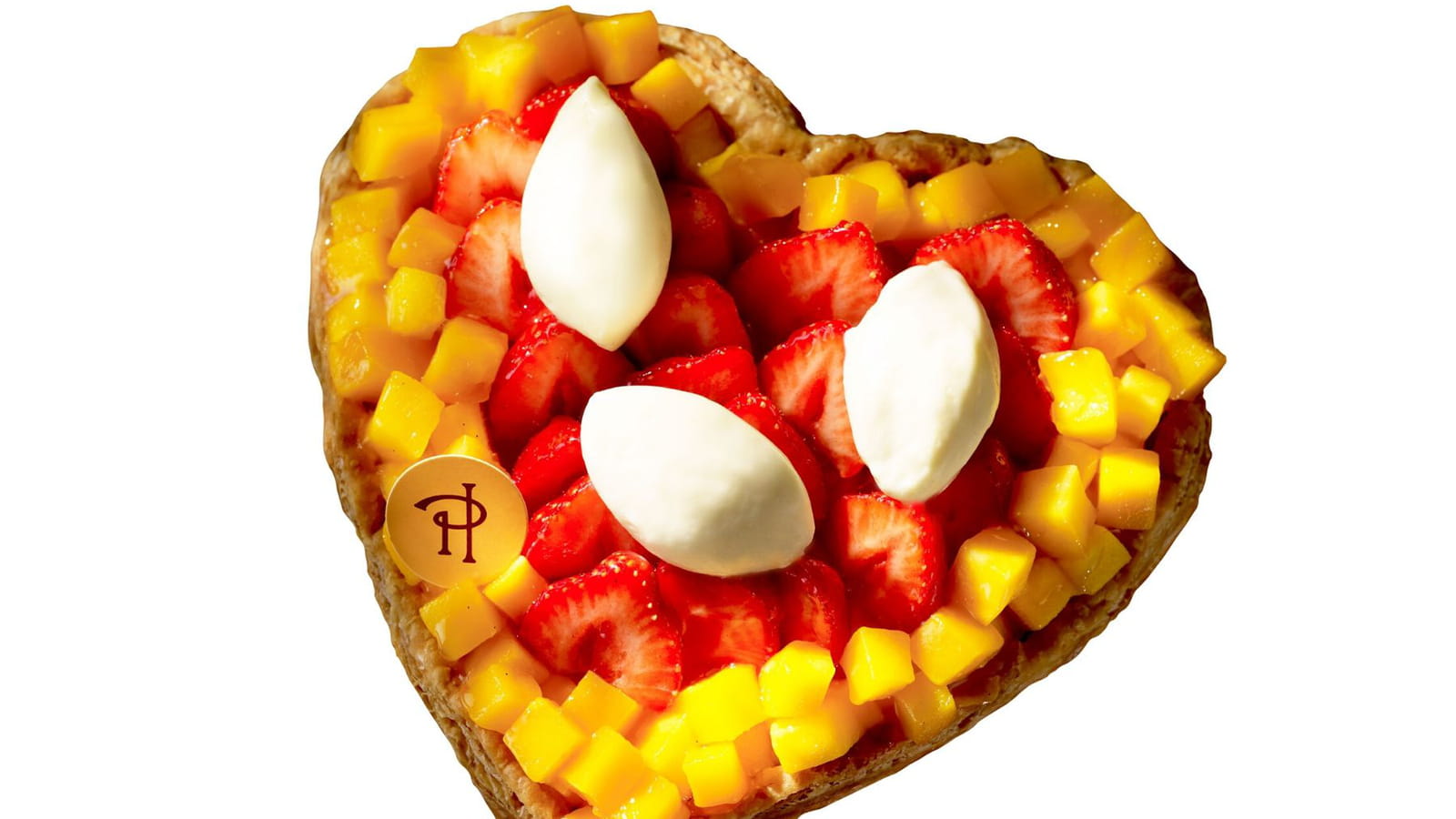 Tarte coeur Miraflores de Pierre Hermé