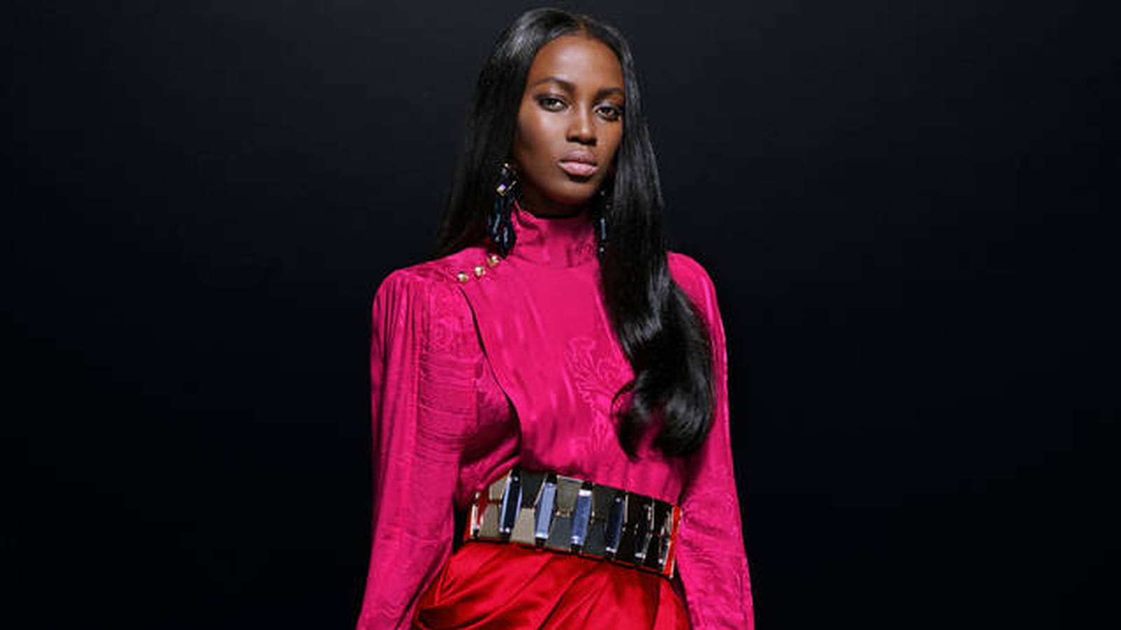 Look H&M X Balmain n°3