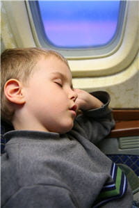 l'avion n'est pas une contre-indication.