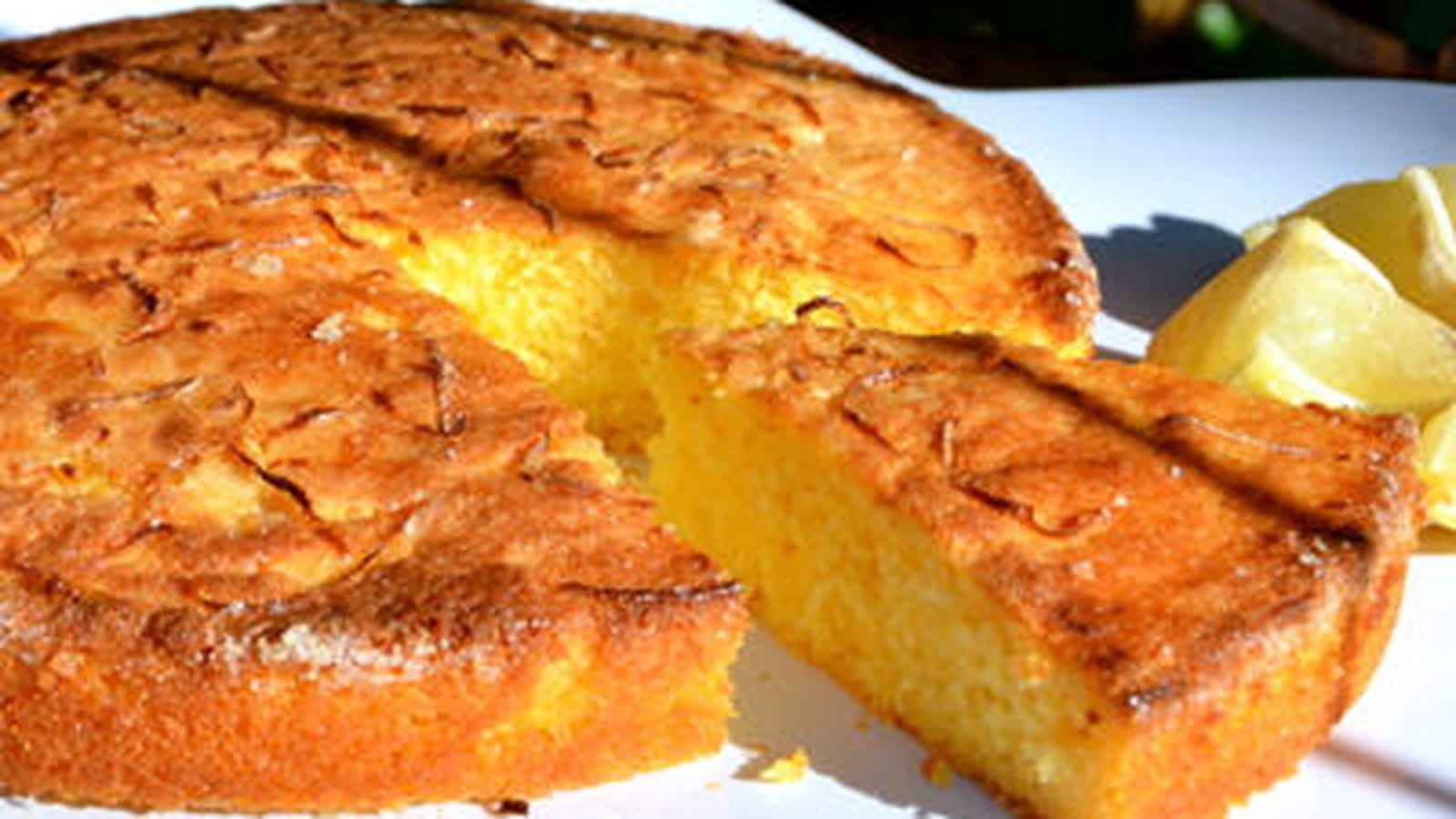Gâteau de polenta aux agrumes
