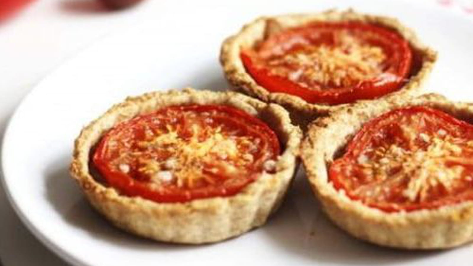 Tartelettes à la tomate et à l’aubergine