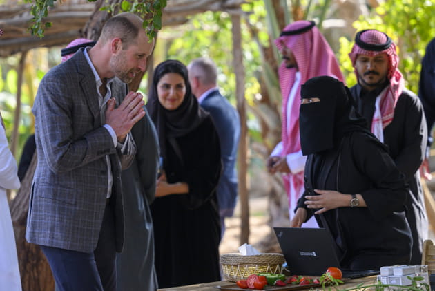 Prince William, "ravi" d'&ecirc;tre en Arabie Saoudite