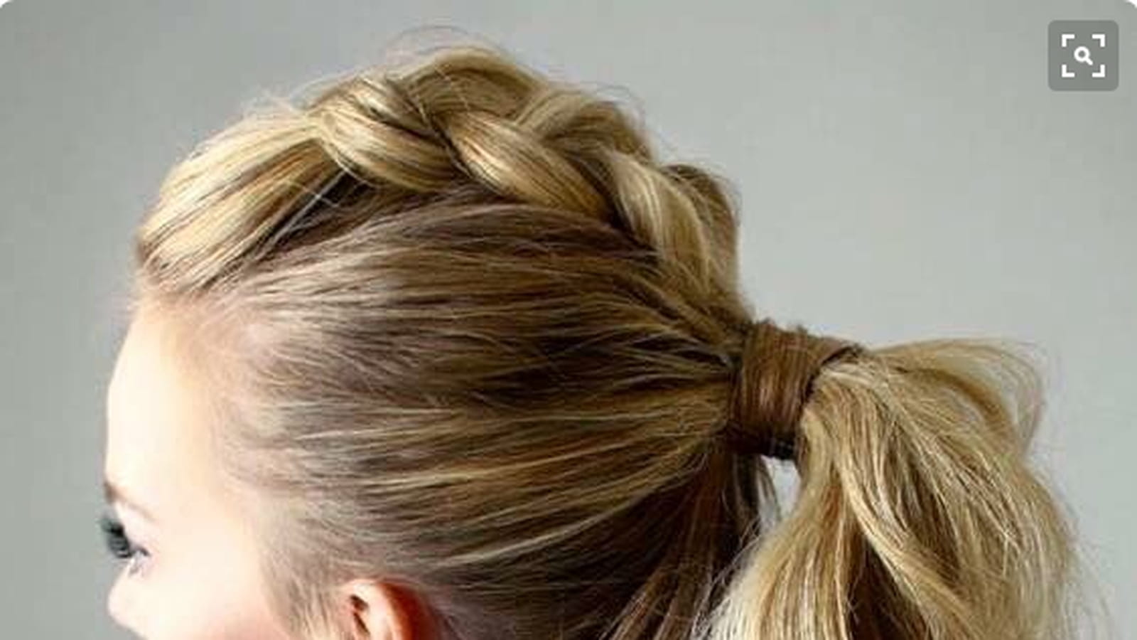 La ponytail tressée