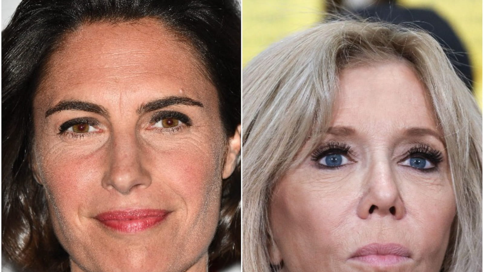 Alessandra Sublet et Brigitte Macron