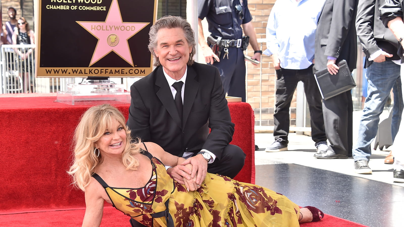 Kurt Russell et Goldie Hawn
