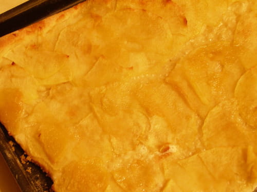 Pommes croquantes au caramel