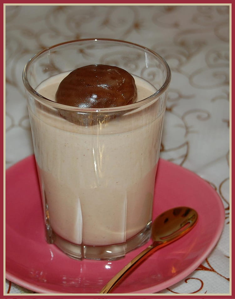Recette de Panna cotta à la crème de marrons