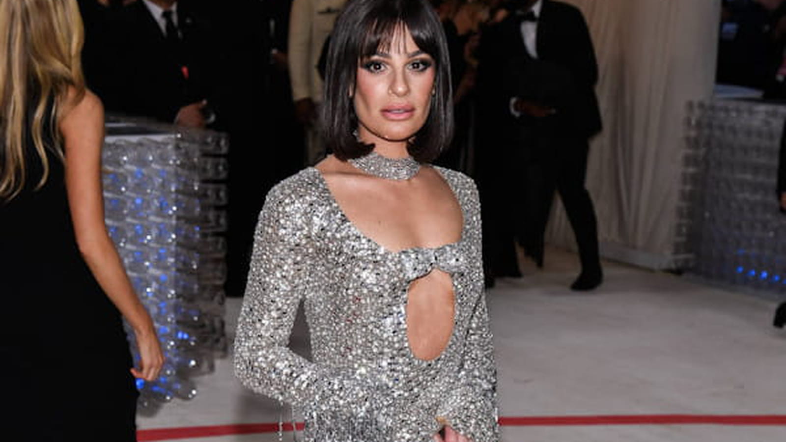 Lea Michele le 1er mai 2023