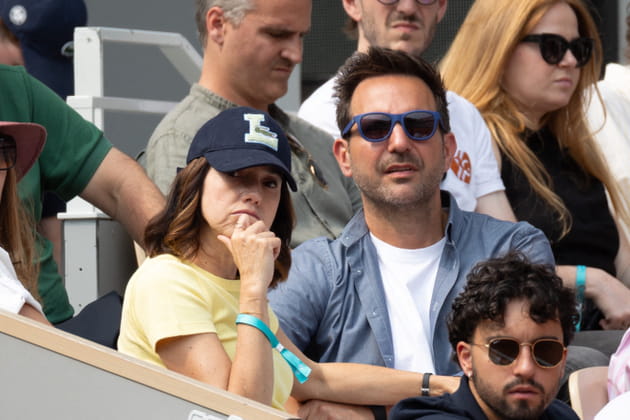 Christophe et Delphine Michalak s'offrent une virée en amoureux à Roland-Garros