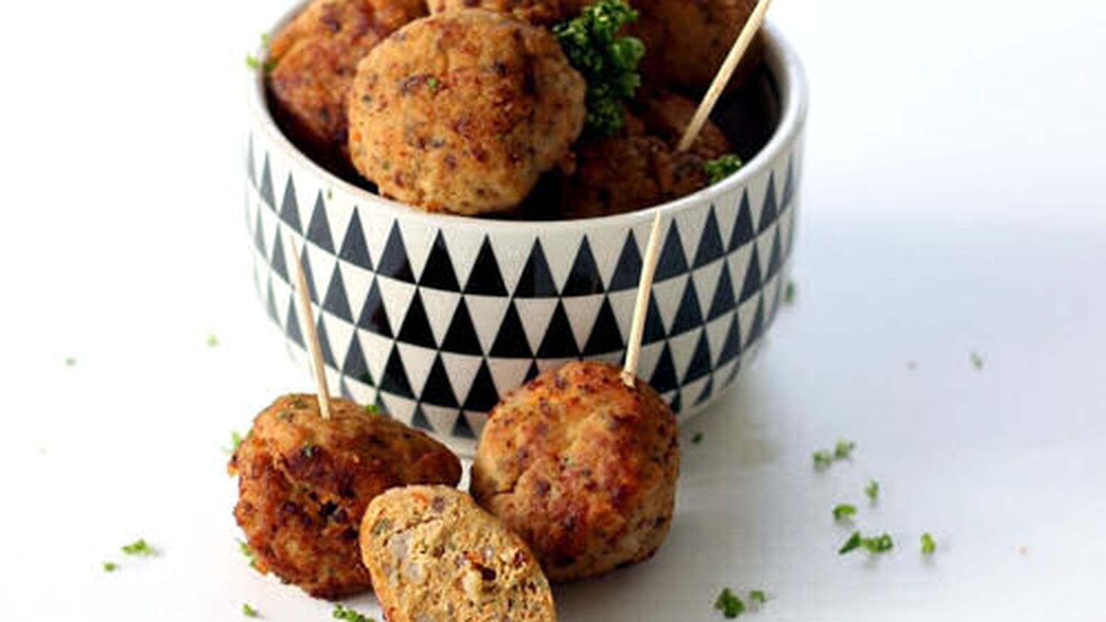 Boulettes de poulet, carotte et quinoa
