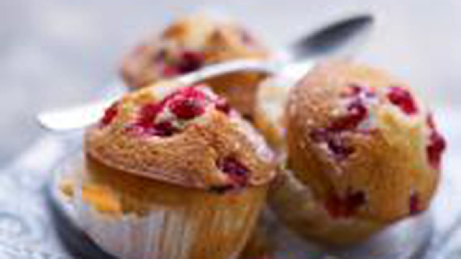 Muffins aux fruits rouges