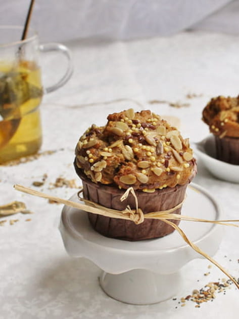 Muffins aux graines et au citron