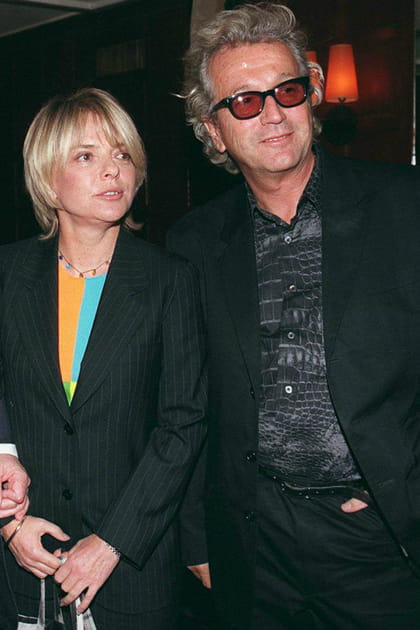 France Gall en top bicolore