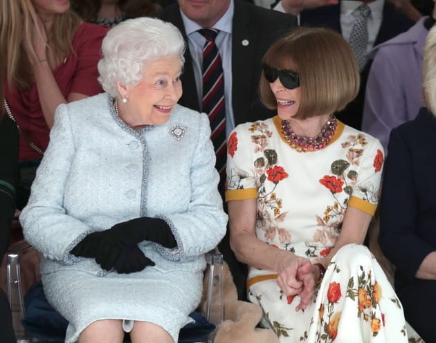 Avec Anna Wintour, en 2018