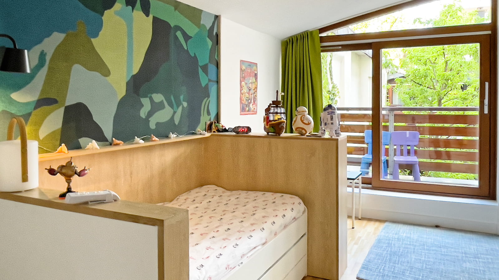 Chambre d'enfant après