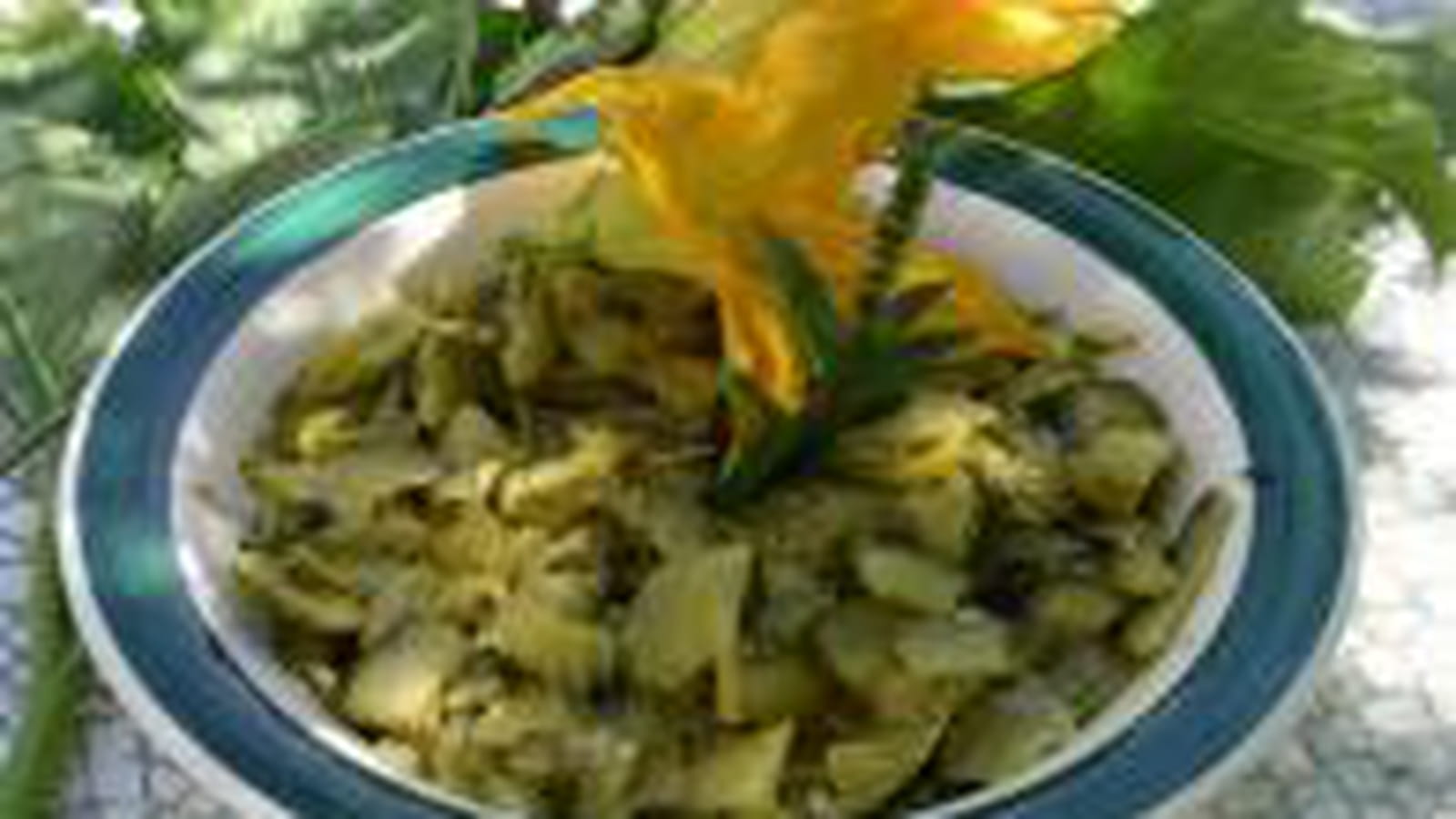 Courgettes à l'aigre-douce