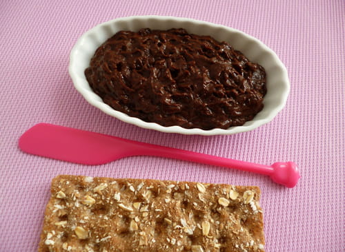 Pâte à tartiner diététique pomme pruneau chocolat