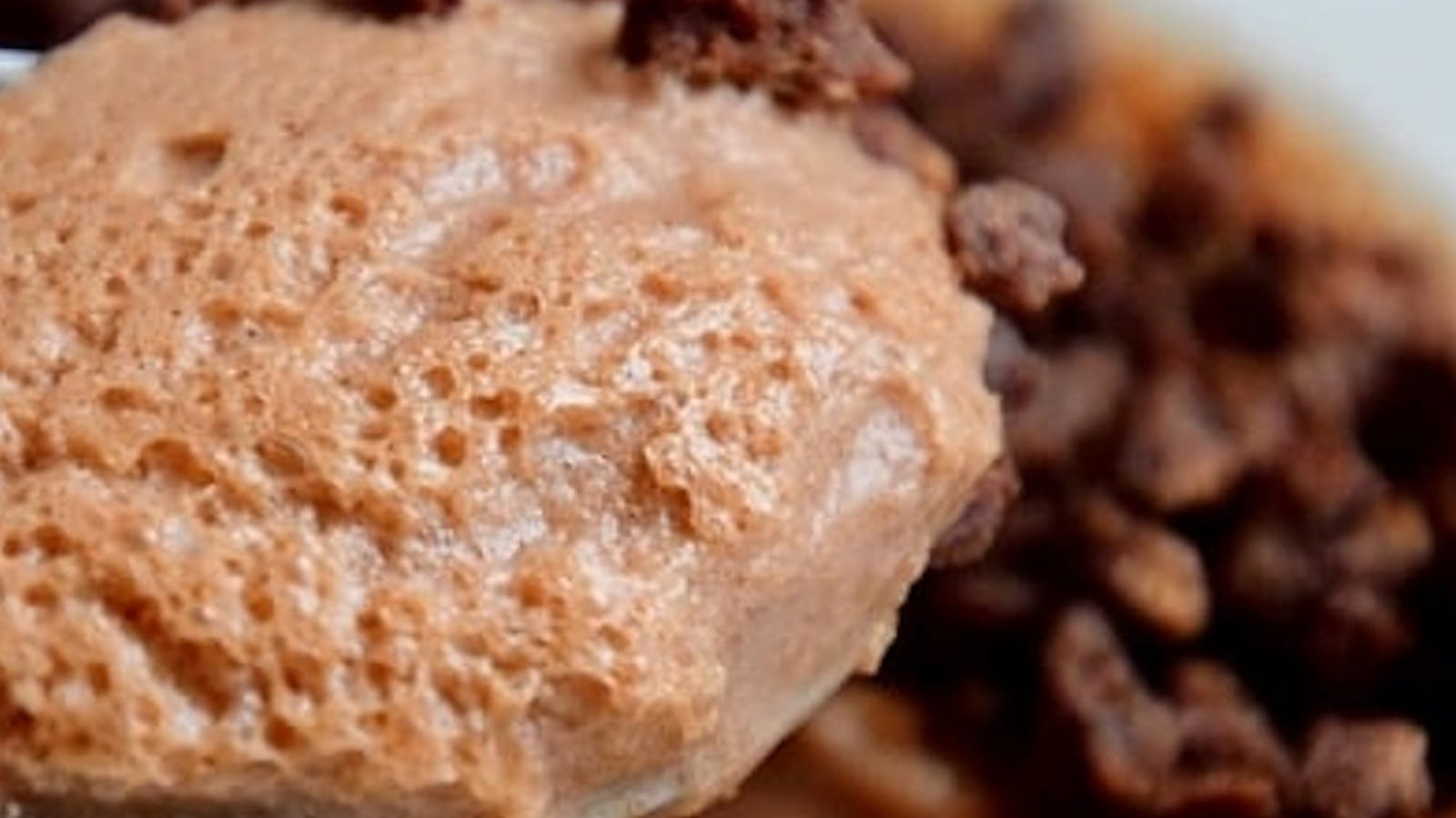 Crème à la pâte à tartiner au chocolat