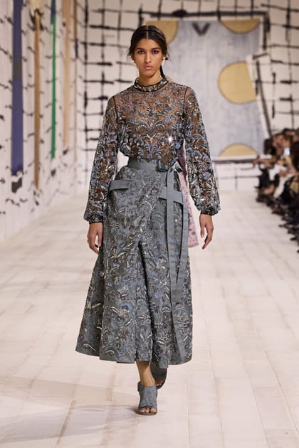 Look 35 du défilé Dior haute couture printemps-été 2024
