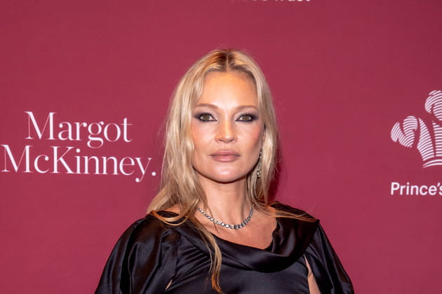 Kate Moss est fan de tricot