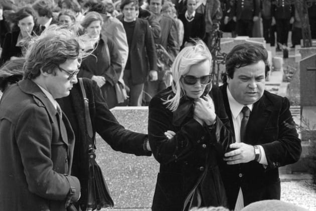 Isabelle, la m&egrave;re des enfants de Claude Fran&ccedil;ois, a assist&eacute; &agrave; son enterrement