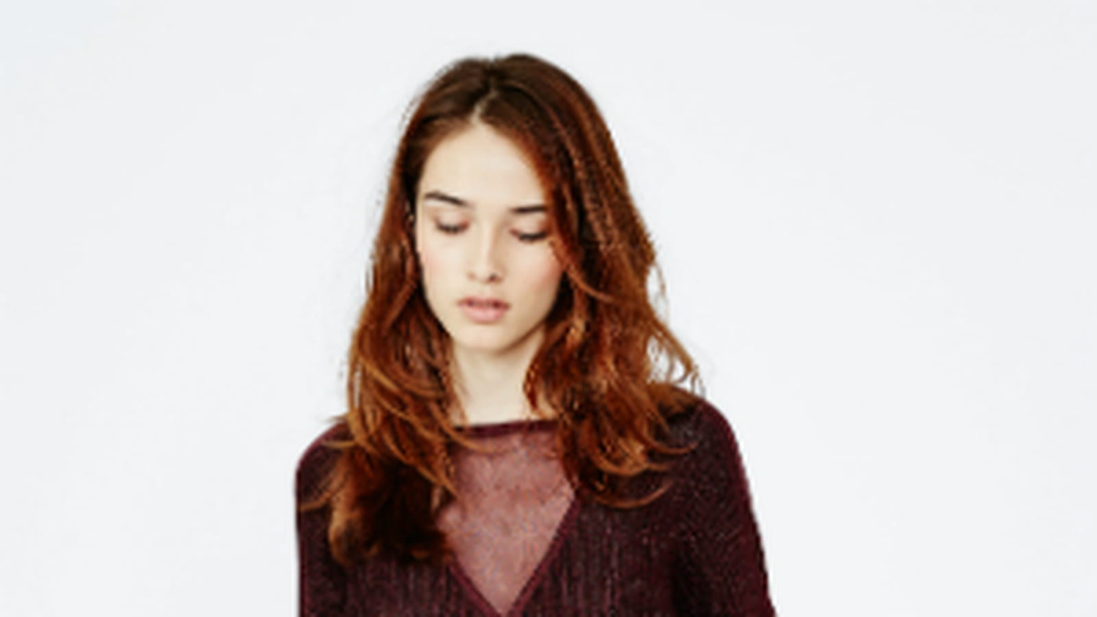 Jupe et pull Maje